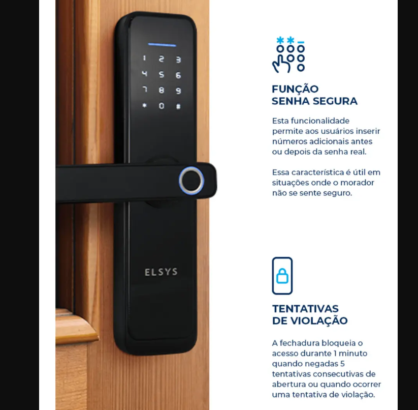Intelbras FR 101 ou Elsys ESF-DE4000B: Qual Fechadura Digital Vale a Pena?