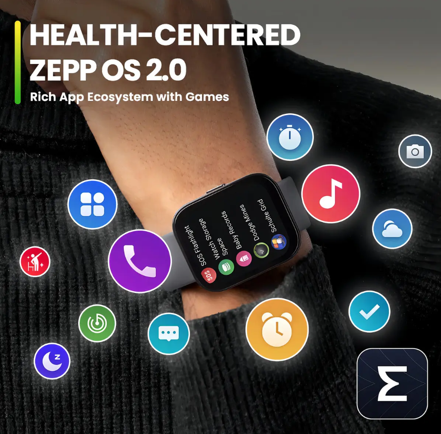 Redmi Watch 5 Active em uso prático