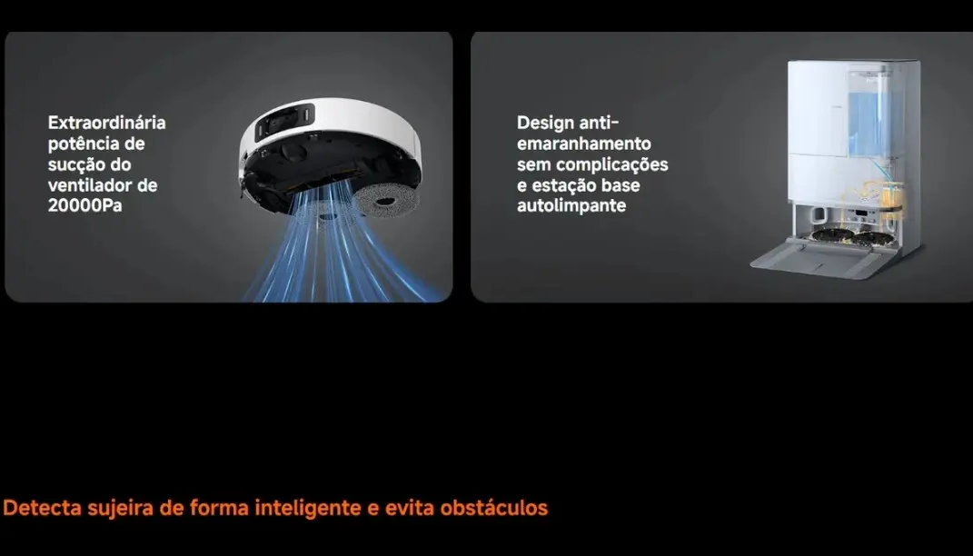 Concorrente do xiaomi robo aspirador